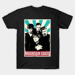 Vintage Retro Mountain Goats T-Shirt